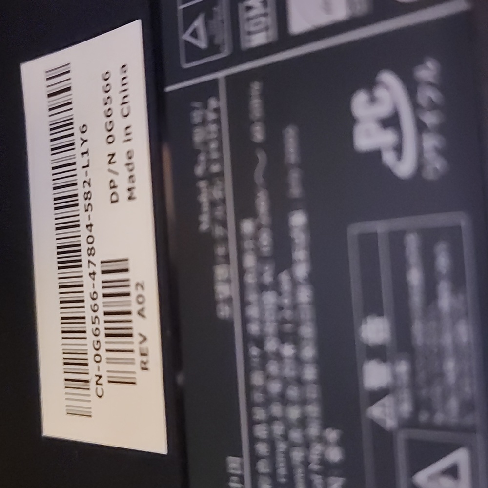 Dell E173FP lcd monitor 17"